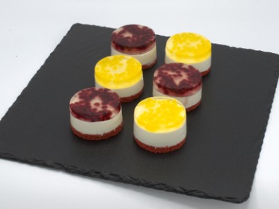 Mini cheesecake Red Velvet se Smoobees