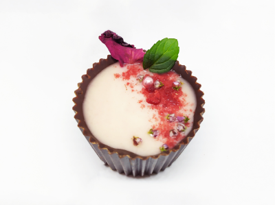 Jahodový košíček s citrónem