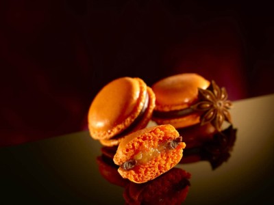 Makronka s pomerančem a čokoládou